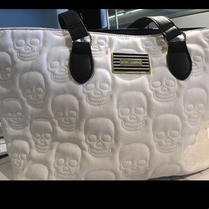 Betsy Johnson skull purse